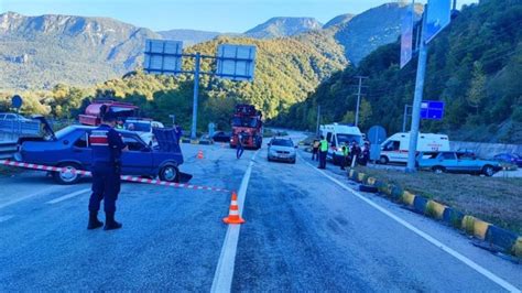 Karabük'te iki otomobilin çarpıştığı kazada 1 kişi yaralandı - Son Dakika Haberleri